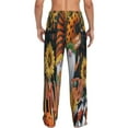 thumbnail image 3 of Disketp Welcom Fall Men'S Pajama Pants - Ultra Soft Fleece Sleep And Lounge Pants (Size: S-Xxl), 3 of 9
