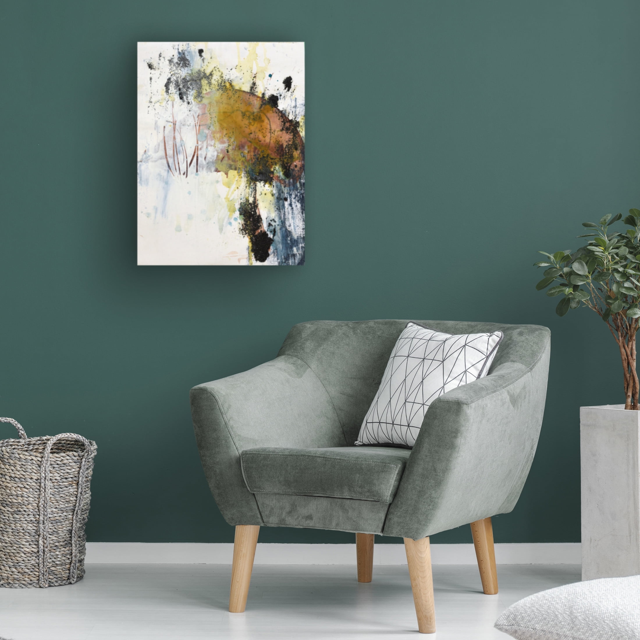 Canvas Wall Art - Deb Chaney 'The Black Tusk' Wall Art for Living Room, Bedroom, or Office Décor by Trademark Fine Art - 24 x 32 Inches