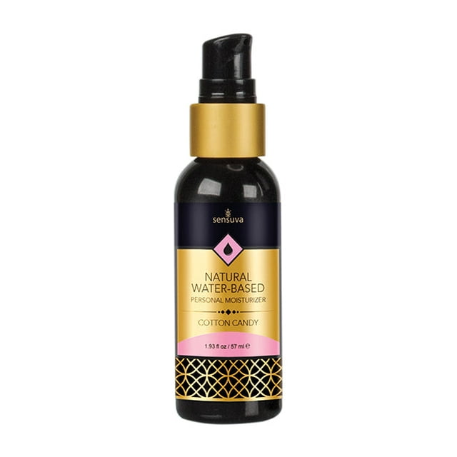 Sensuva Natural Water Based Personal Moisturizer - 1.93 Oz Cotton Candy