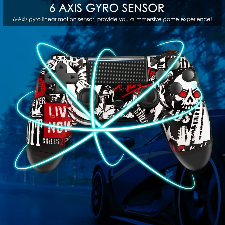 YUOY DualShock Bluetooth Wireless Controller for PS4