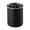 A001- Black, variant on Rotating Utensil Holder with Stainless Steel Rim and Divided Compartments, White, for Kitchen Countertop Organization