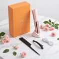 thumbnail image 3 of Cordless Hair Straightener and Curler, 2 in 1 Portable Flat Iron with Charging Dock, 4000mAh Rechargeable Battery, 4 Adjustable Temps 284°F-428°F, 3 of 8