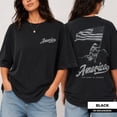 thumbnail image 2 of America 250 Years of Freedom Cowboy Shirt, Western American Flag Tee, 4th of July Shirts for Men, Patriotic USA T-Shirt, 2 of 7