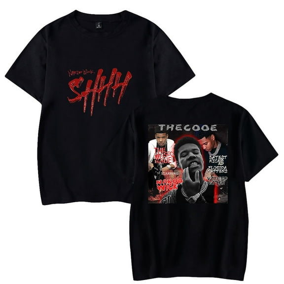 Nardo Wick Casual Short Sleeve T-shirts Men Women Rapper Clothes Unisex Printing Stylish O-neck