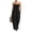 Black, variant on Strapless One Piece Jumpsuits Womens Off Shoulder Wide Leg Linen Jumpsuit Sleeveless Summer Vacation Jumper Pink, 2XL