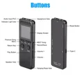 thumbnail image 2 of 32GB Digital Recorder Voice Activated Recorder w/ Playback for Lectures Meetings, 2 of 7