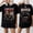 Black Ver B, variant on 2 Sided Retro Stock Car Racing T-Shirt Vintage Motorsport Graphic Tee, MHS01