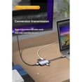 thumbnail image 4 of 6 in 1 USB C Hub Type C 3.0 Adapter to HDMI-Compatible SD TF Card PD Fast Charger Splitter USB Docki, 4 of 5