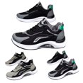 thumbnail image 2 of NOKIO Sneakers for Men Lightweight La𝖼e Up Sport Shoes with Soft Cushioning Insole, Fashionable Versatile Running Shoes Breathable Widh Width Waliking Athlet𝗂c Shoes for Back to College, 2 of 5