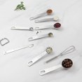 thumbnail image 4 of Measuring spoon measuring ruler, dishwasher safe, stainless steel, 4 of 5