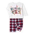 thumbnail image 3 of Ensemble de Pyjamas de Noël pour la Famille Motif Renne Hauts et Pantalons, 3 of 9