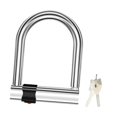 thumbnail image 3 of S SERENABLE Bike U Shape Lock Dustproof Sturdy Multipurpose Easy to Use Bike Accessories with 2 Keys, 3 of 9