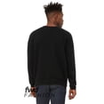 thumbnail image 2 of Bella+Canvas 3946 FWD Fashion Unisex Crew Neck Side Zipper Sweatshirt-Black-XL, 2 of 3