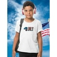 thumbnail image 2 of 4th Of July Vintage Banner T-Shirt Juniors -Image by Shutterstock,  x-Small, 2 of 4