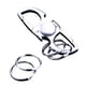 thumbnail image 5 of Llavero de juguete antiestrés, regalo para hombres, resistente al óxido, llavero de coche resistente para vacaciones Cromo, 5 of 8