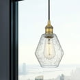 thumbnail image 5 of 616-1P-BB-G651-6-Innovations Lighting-Cindyrella - 1 Light Mini Pendant In Industrial Style-10.25 Inches Tall and 6 Inches Wide-Brushed Brass, 5 of 7