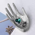 thumbnail image 2 of Buddha Hands Maniquí Estante de mano Bandejas de resina Exhibición de joyas Plata Hugo Pantalla de manos de Buda, 2 of 10