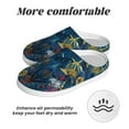 thumbnail image 6 of Lsque Halloween Elements Pattern Womens Comfort Cotton on Scuff With Memory Foam and Anti-skid Sole Slipper-40/41, 6 of 7