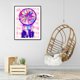 thumbnail image 4 of Cuadros Decorativos Kit de pintura de diamante 5D Dream Catcher Full Round Drill DIY Wall Art (A5212) Likrtyny embutido en tela, 4 of 6