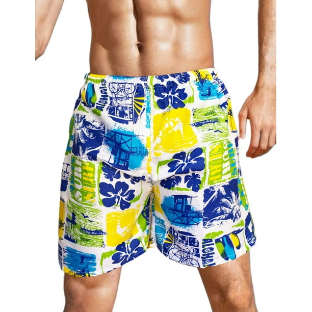 Traje De Baño Hombre Short Impermeable Bermuda Secado Rápido