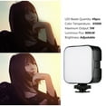 thumbnail image 4 of Andoer Mini LED Video Light 5W Photography Fill-in Lamp 6500K Dimmable, 2pcs + Handheld Smartphone Video Bracket Phone Stabilizer Cage with Phone Holder 3 Cold Shoe Mounts, 4 of 7