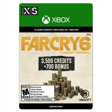 Microsoft Far Cry 6 Virtual Currency Large Pack 4 200 Credits - Xbox One Xbox Series X|S Digital