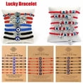 thumbnail image 2 of EOEMY Lucky Blue Evil Eye 6Pcs/Set 7 Knot Bracelet Kabbalah Amulet Wholesale Women Men-30-Devil'S Eye Style 2, 2 of 9