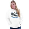 thumbnail image 4 of US Air Force United States Flag Hoodie Sweatshirt Women Men Brisco Brands M, 4 of 6