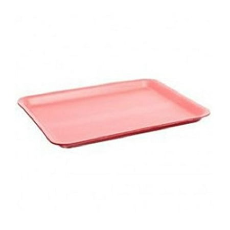 - Genpak 1525P, 15x25 Pink Foam Meat Trays, Disposable Standart Supermarket Meat Poultry Frozen Food Trays, 100-Piece Bundle