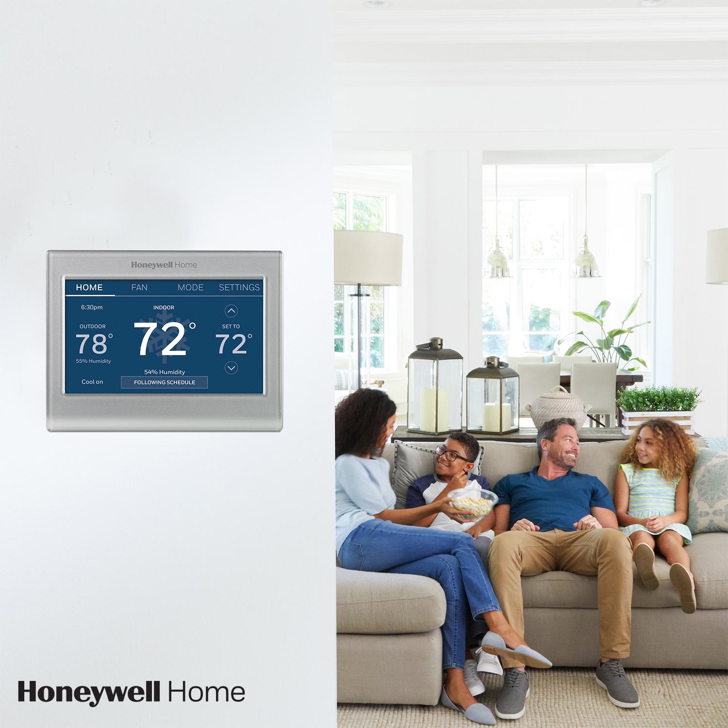 Honeywell Home Smart Color Thermostat - image 2 of 16