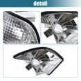 thumbnail image 4 of Unique Bargains Pair Clear Turn Signal Light Front Left Right Side Corner Signal Light for BMW E36 3 Series 1992-1998, 4 of 6