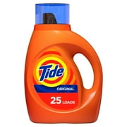Tide Original HE, 25 Loads Liquid Laundry Detergent, 40 Fl Oz