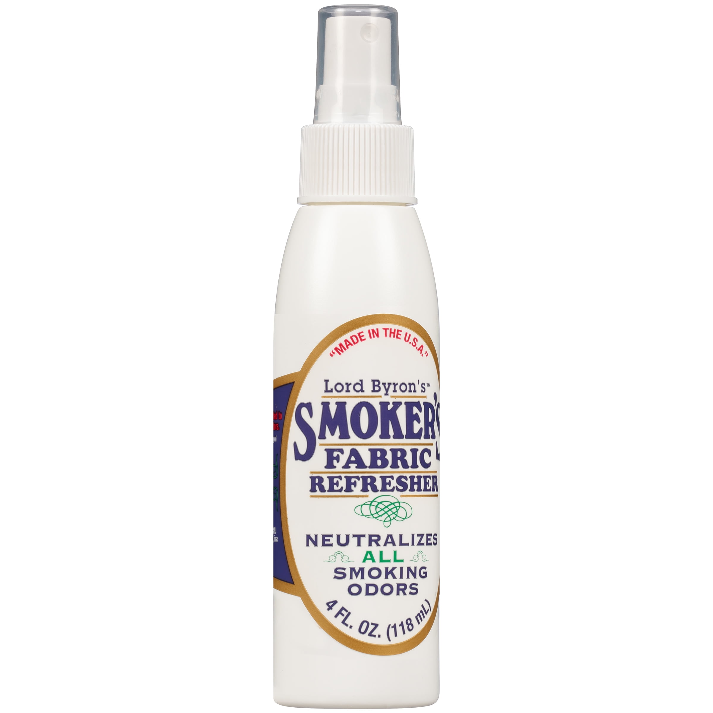 Lord Byron's Smoker's Fabric Refresher 4 fl. oz. Spray Bottle