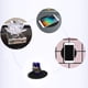thumbnail image 3 of Kenally Estera antideslizante del tablero de instrumentos del coche del ajuste universal negro para la estera antideslizante del tablero de Kits de molduras para tableros de automóviles, 3 of 6