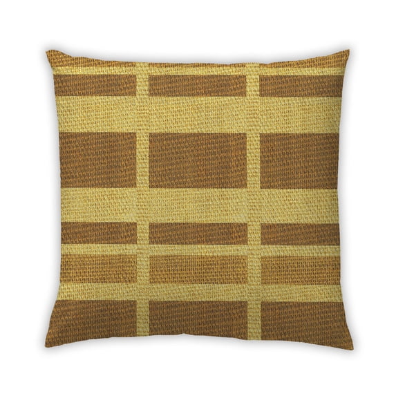 Ahgly Company Outdoor Square Contemporary Throw Pillow, 18 inch by 18 inch