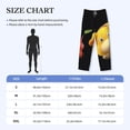 thumbnail image 4 of Lsque Pikmin Print Men's Pajama Pants, Lounge Pant - Comfortable Home Wear,Elastic Waistband, Stylish Design-Small, 4 of 9