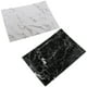 thumbnail image 5 of Mantel individual de material cuero - Manteles individuales para de comedor - Cojín de cocina lavable antideslizante resistente al calor Negro, 5 of 9