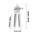 thumbnail image 3 of Multi-Function Stainless Steel Can Opener - Easy Open Manual Kitchen Gadget for Home Use, Effortless Can Opening Tool (304 Stainless Steel, 1pc), 3 of 9