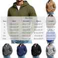 thumbnail image 4 of Casual Hoodies for Men,Half Zip,Long Sleeve Solid Sweatshirt with Kangaroo Pocket for Campus Daily Looks, 4 of 6
