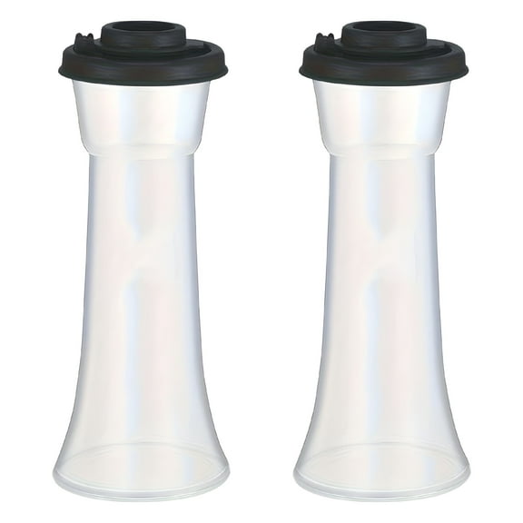 ACDANC Salt and Pepper 2-Shaker Set,Airtight Lids,BPA-Free,Dishwasher Safe