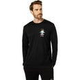 thumbnail image 3 of Rip Curl BLACK Men's "The Search" Icon Long Sleeve Tee 2XL, 3 of 5