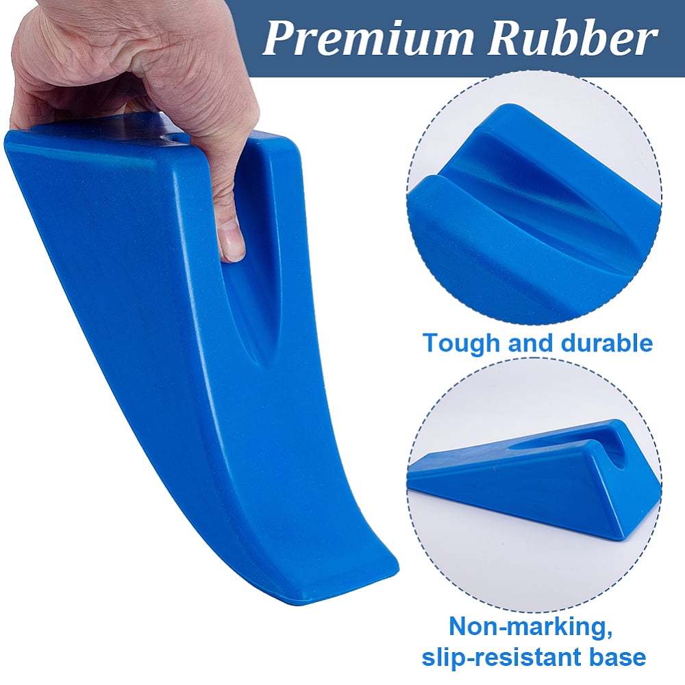 Rubber Triangle Therapy Non Slip Wedge Pillow Blue 208x103x63.5mm diy