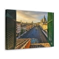 thumbnail image 3 of Canvas Print Wall Art Window Rome Italy View Nature Photography Realism Scenic Landscape Colorful Multicolor for Home Decor Ready to Hang, 3 of 7