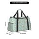thumbnail image 3 of Disketp Cute Honeybees Bolsa de Viaje Tipo Duffle, Bolso de Mano para Fin de Semana para Mujer, Bolsa de Gimnasio Ligera para Hombre, Esencial para Viajes, 3 of 7