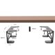thumbnail image 5 of Soporte bajo escritorio Monzlteck 8,1 cm para Xbox/PS4/Mini PC, 5 of 8