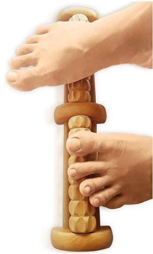 *New* TheraFlow Foot Massager Roller - Plantar Fasciitis & Trigger Point Relief - Acupuncture & Acupressure Reflexology Tool for Foot Pain, Stress Relief & Overall Body Relaxation. Multiple Use