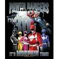 thumbnail image 2 of Men's Power Rangers Birthday 30 Morphin Time Graphic Tee Black Medium, 2 of 5