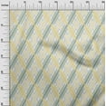 thumbnail image 2 of oneOone Cotton Flex Pale Yellow Fabric Argyle Geometric Quilting Supplies Print Sewing Fabric By The Yard 40 Inch Wide, 2 of 4