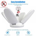 thumbnail image 4 of Household Practical Durable Energy Saving 60W Folding LED E27 Garage Lamp Work Lights Home Lamp, 4 of 8