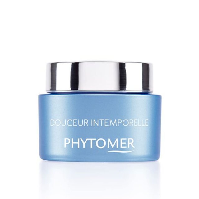 Phytomer Douceur Intemporelle Crema Facial Hidratante | Crema para la piel antienvejecimiento | Hidratante ligero y calmante para pieles sensibles | Protege y restaura la piel juvenil | 50ml